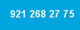 921 268 27 75 921 268 27 75
